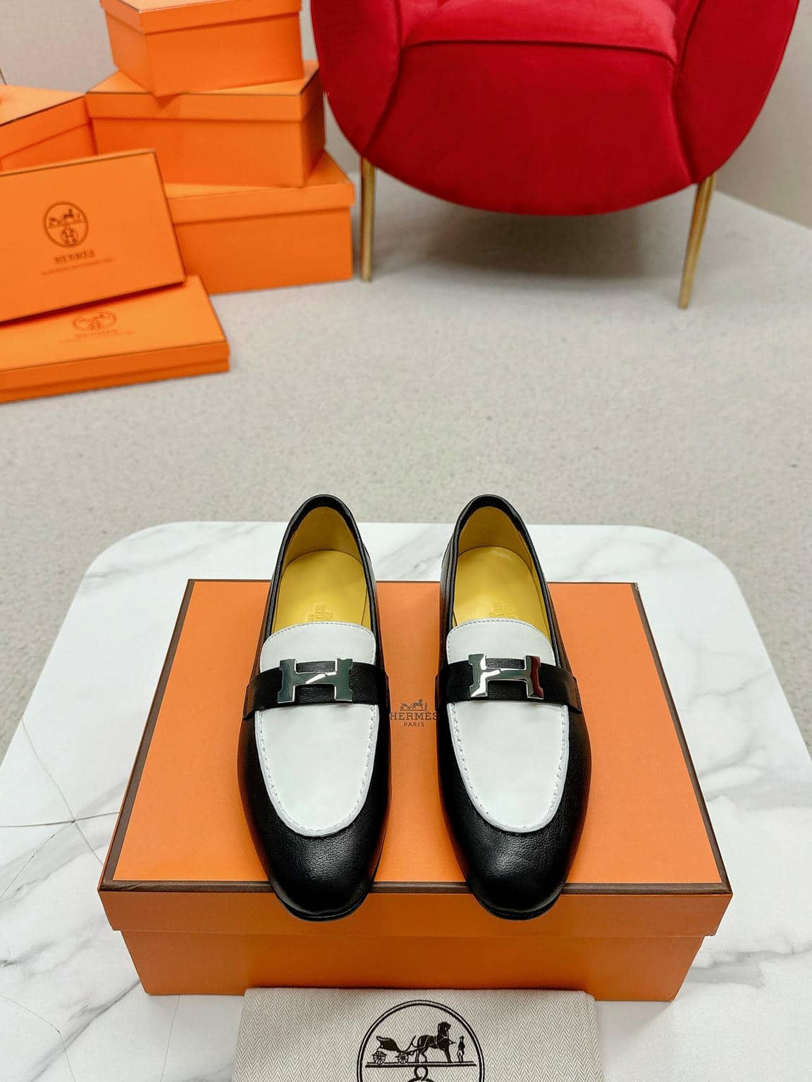 Hermes Loafer Ｈ-7